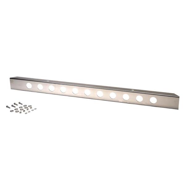 54" Front Bumper with Holes (Except License Plate Hole) for 1945-1986 Jeep CJ