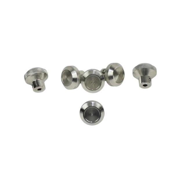 Polished Stainless Steel Interior Knob Set For 76-86 Jeep CJ