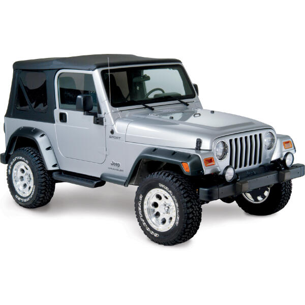4 3/4" Pocket Style Fender Flares for 97-06 Jeep Wrangler TJ and Unlimited