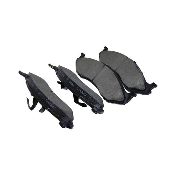 Titanium Front Disc Brake Pad Set for 90-96 Jeep Cherokee XJ, 93-98 Grand Cherokee ZJ and 90-06 Wrangler YJ, TJ and Unlimited