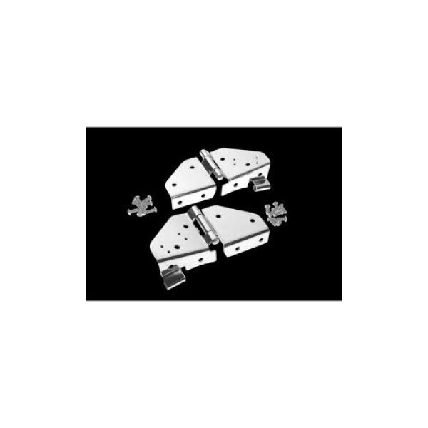 Windshield Hinges [Stainless Steel] for Jeep CJ (1976-1986) & YJ (1987-1995)