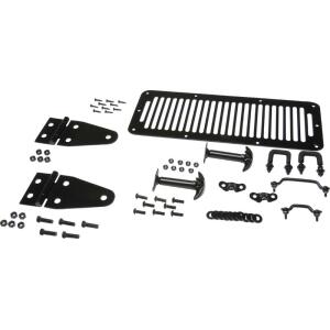 Stainless Steel Hood Set for Jeep CJ and YJ 1978-1995