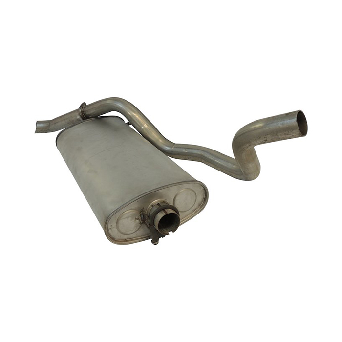 replacement stainless steel muffler and tail pipe