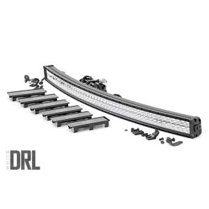 CHROME SERIES LED | 50 INCH LIGHT| CURVED DUAL ROW | WHITE DRL