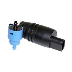 Windshield Washer Pump for 07-18 Jeep Wrangler JK, Grand Cherokee WK and WK2, Commander XK, Liberty KJ and KK, and Compass and Patriot MK