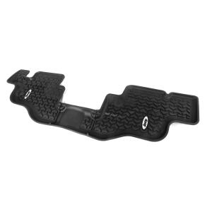 Floor Liners Rear Black For 76-95 Jeep Logo CJ7/Wrangler YJ