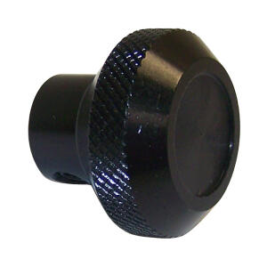 Billet Dash Knob in Black for 76-86 Jeep CJ Series