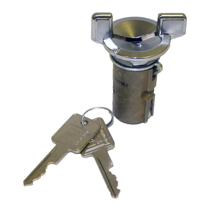 coded ignition lock cylinder with keys