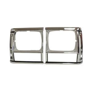 headlamp bezel in chrome