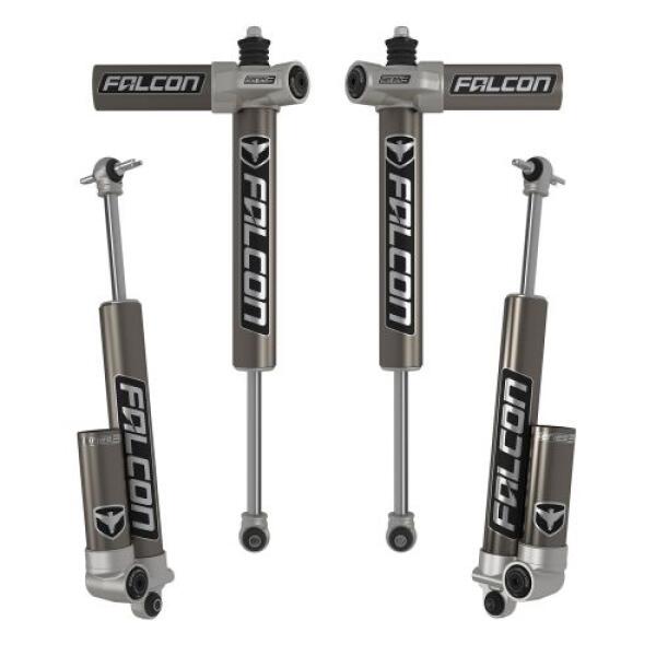 JKU 4-Door 0-2" Falcon Series 3.1 Piggyback Shock Absorber Kit - All 4