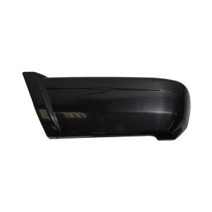 flat black rear bumper end cap