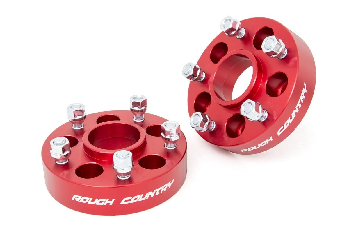 15 inch wheel adapters 5x45 to 5x5 red