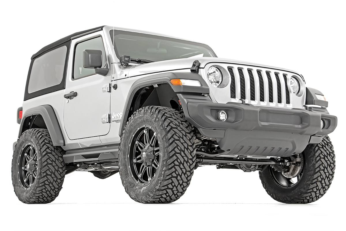 3.5 Inch Lift Kit - Adj Lower - FR D/S - Jeep Wrangler JL 4WD (18-21) - Image 3