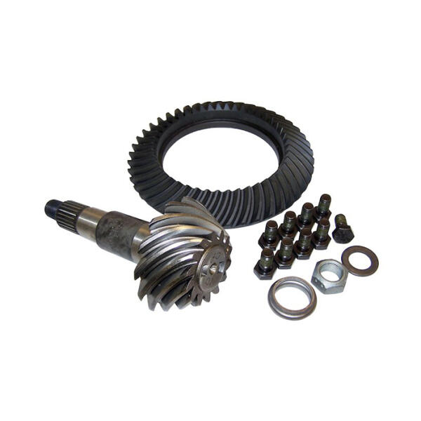 3.21 Gear Ratio O-Ring and Pinion Gear Kit for Jeep Wrangler JK 2007-2018 with Standard Dana 44 Rear Axle