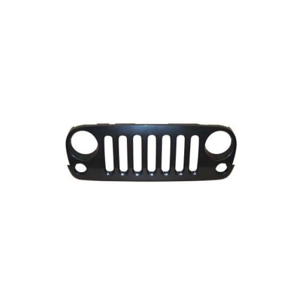 Front Grille Overlay 2007-2016 Jeep Wrangler JK & Wrangler Unlimited JK