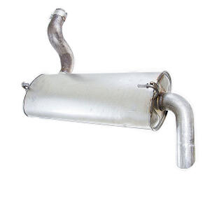 muffler and tailpipe