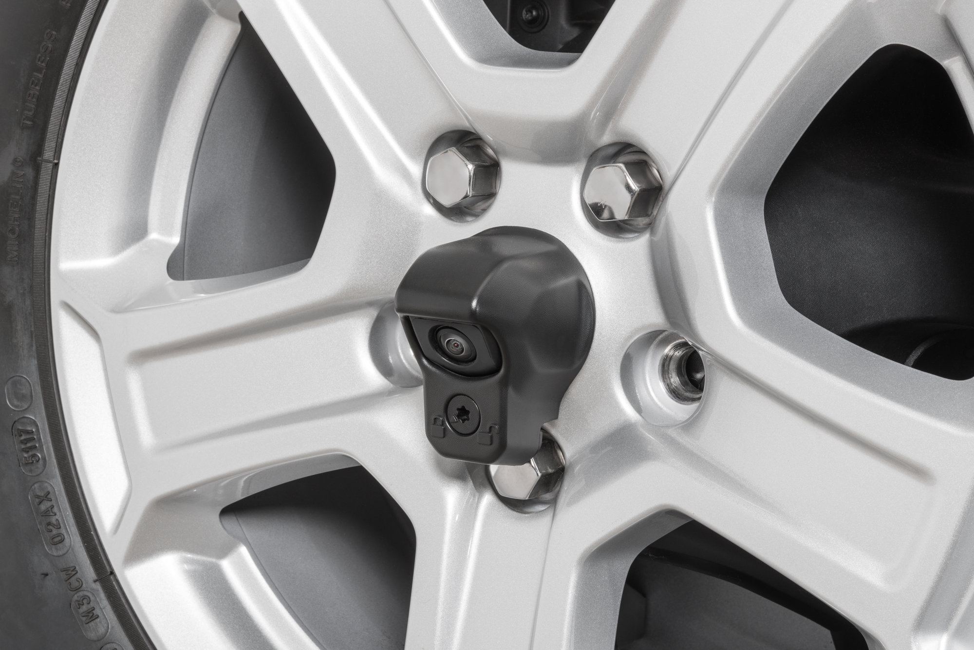 Spare Tire Camera Bezel Steel Wheelon for Jeep Wrangler JL 2018-2025 - Image 2