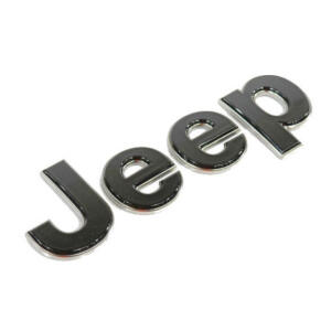jeep logo hood badge