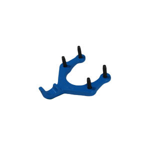 front tow hook in blue