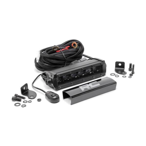 6 Inch CREE LED Light Bar Single Black Series