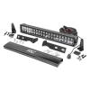 led light kit bumper mount 20 black dual row