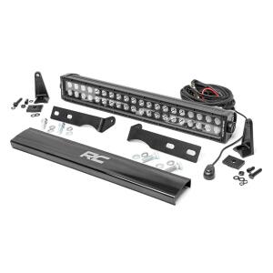 led light kit bumper mount 20 black dual row