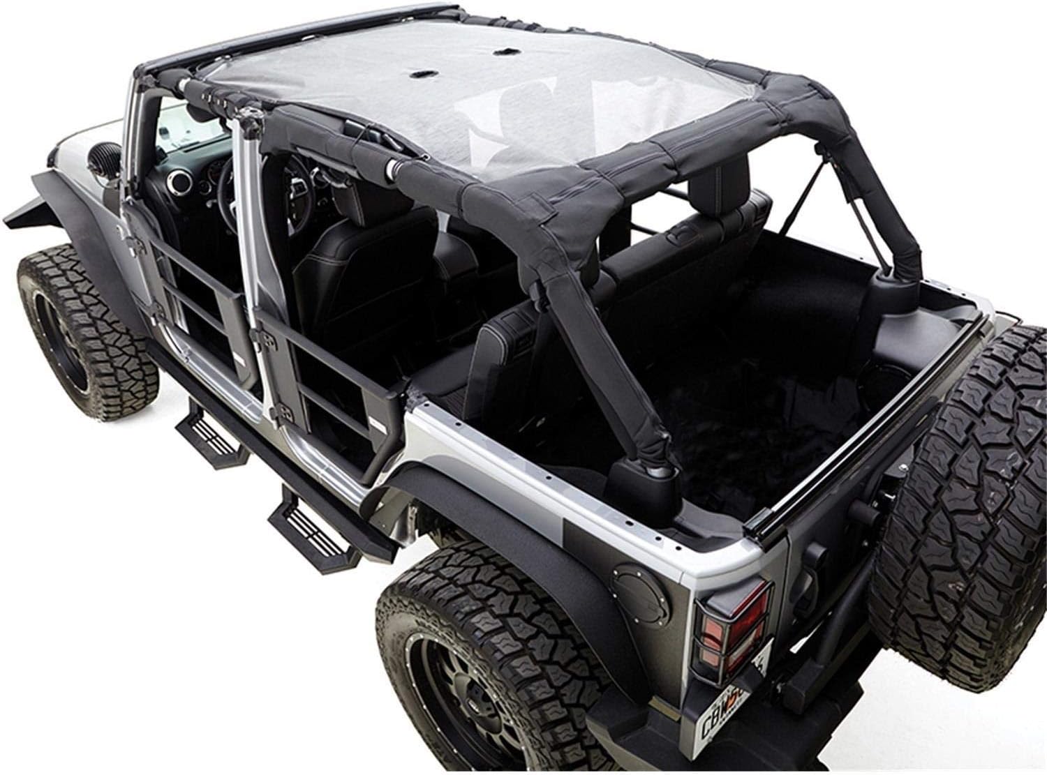 bikini top meshshade top for jeep wrangler jk 2007-2018