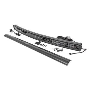 BLACK SERIES LED | 50 INCH LIGHT| CURVED DUAL ROW | WHITE DRL