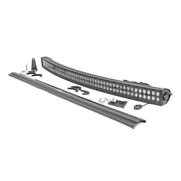 50 Inch Curved CREE LED Light Bar Dual Row Black Series