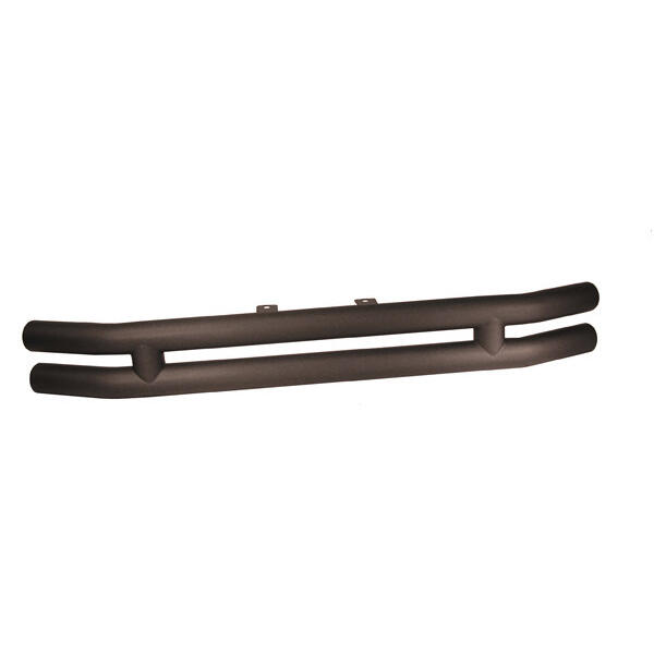 Double Tube Front Bumper in Textured Black for Jeep CJ-5, CJ-7, CJ-8 Scrambler, Wrangler YJ, TJ 1976-2006 and Unlimited - Image 2