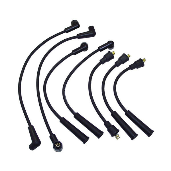 Spark Plug Wire Set for 72-90 Jeep CJ Series and Wrangler YJ with 4.2L 258c.i. 6 Cylinder Engine