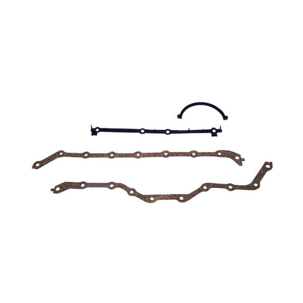 Oil Pan Cork and Rubber Gasket Set for 1983-1991 Jeep Vehicles with 2.5L 4 Cylinder Engine