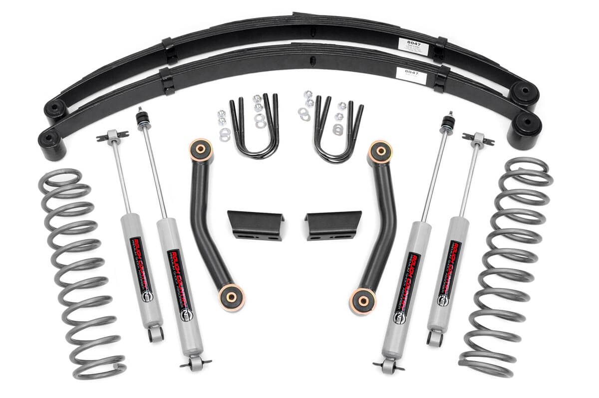 3 inch lift kit series ii rr springs