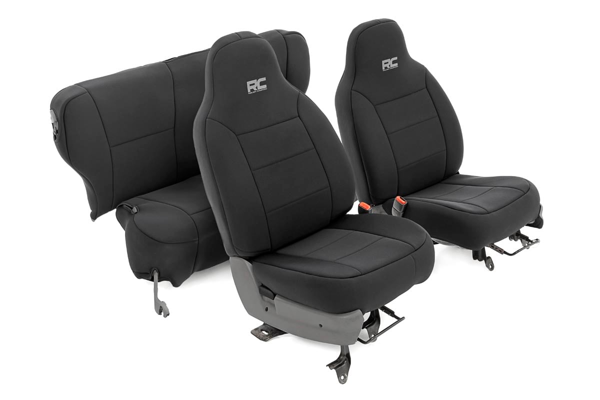 seat covers non detach headrest fr and rear