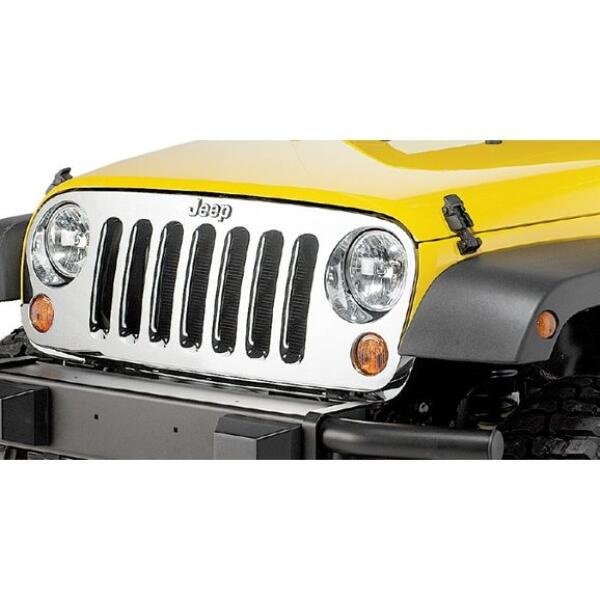 Chrome Grille for Jeep Wrangler JK 2007-2018