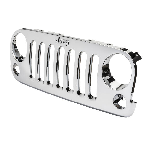 Chrome Grille for Jeep Wrangler JK 2007-2018 - Image 2