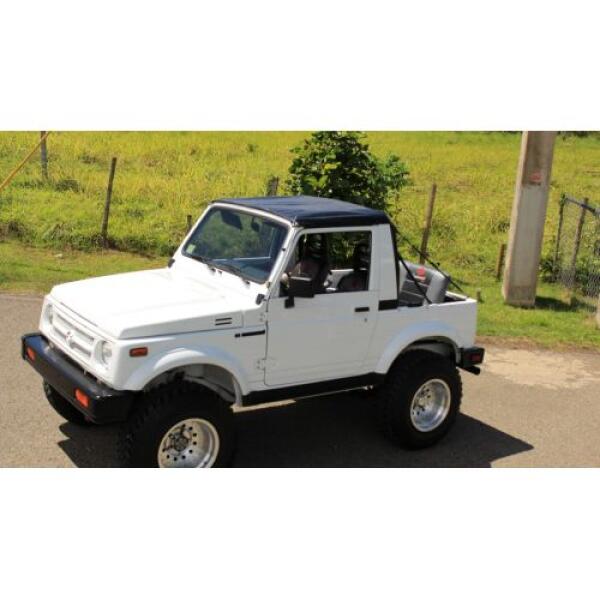 Bikini Top Flap for 1986-1995 Suzuki Samurai Black Vinyl