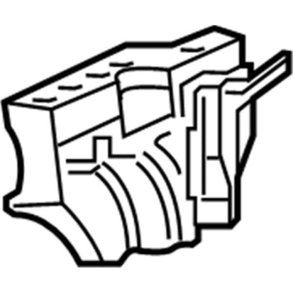 B-Pillar Upper Mucket Seal for Driver Side on Jeep JL and JT 18-UP