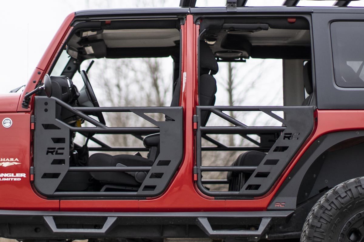 Tubular Doors Front for Jeep Wrangler JK 2007-2018 - Image 2