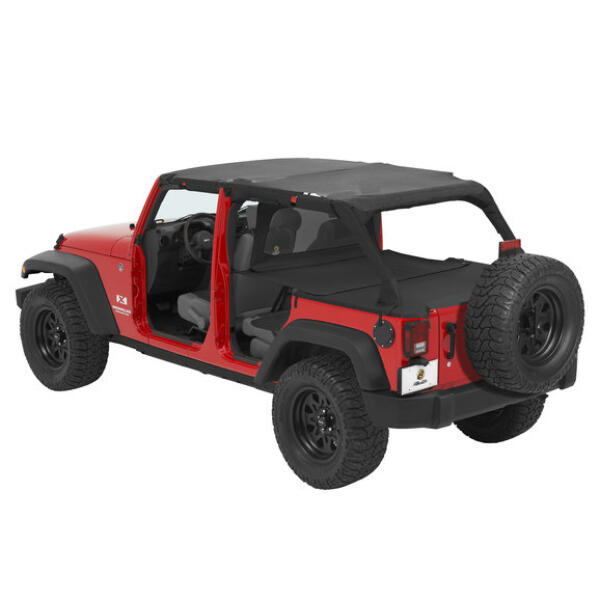 Duster, Extension and Windjammer with Mesh Safari Bikini for 07-09 Jeep Wrangler Unlimited JK 4 Door