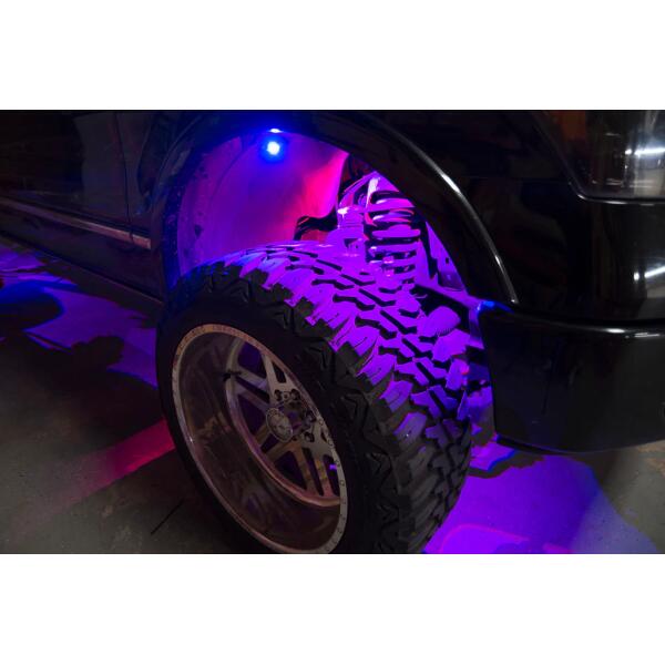 Lighting ColorSHIFT Underbody Rock Light Kit Bluetooth 8 pieces - Image 6