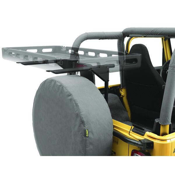 HighRock 4x4 Tailgate Rack Bracketfor 87-06 Jeep Wrangler YJ TJ and Unlimited