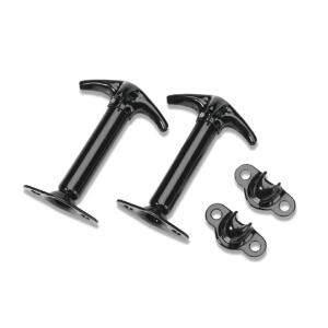 Hood Latch Painted BlackSteel For Jeep CJ Series 1941-1995