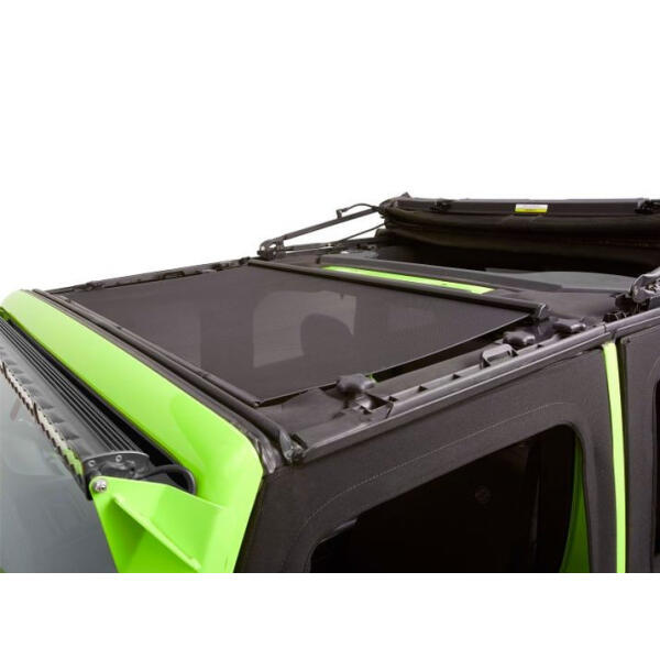 Retractable Sunshade for 07-18 Jeep Wrangler JK