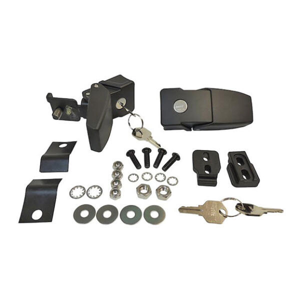 Stainless Steel Locking Hood Catches for Jeep Wrangler JK 2007-2018