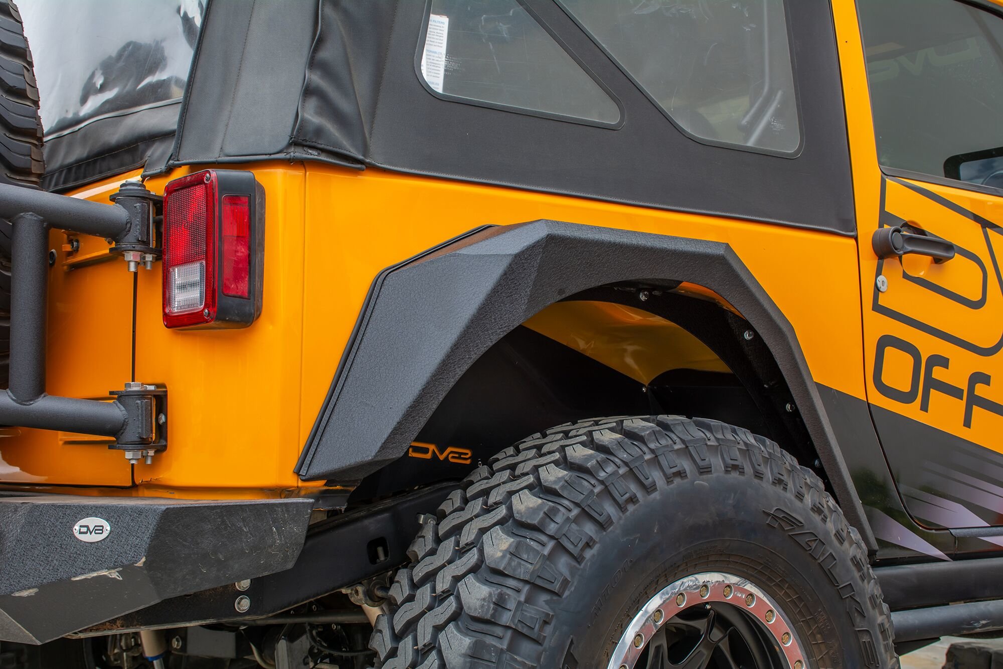 Armor Style Fenders for Jeep Wrangler JK 2007-2018 - Image 3