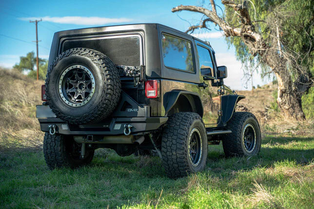 MTO Series Rear Bumper for Jeep Wrangler JK 2007-2018 - Image 6