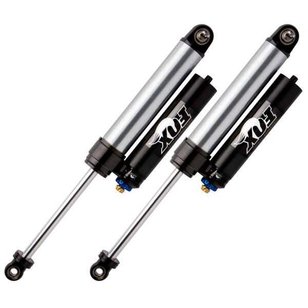 Rear 2.5 Factory Series Internal Bypass Piggyback Reservoir Shock Set with Dual Speed Compression Adjustment for Jeep Wrangler JK 2007-2018