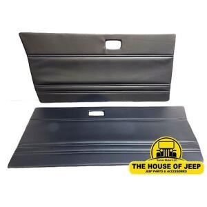 1986-1995 SUZUKI SAMURAI SJ413 DOOR CARPET KIT BLACK (4PCS)