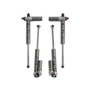 Teraflex Falcon Series 3.3 Adjustable Piggyback Front and Rear Shocks for 5-6 in. Lift (07-18 Jeep Wrangler JK)